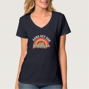 Camiseta Proíbe os nossos corpos de vanguarda dos direitos 