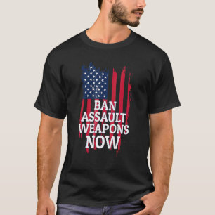 Camiseta Proibição De Armas De Assassinato Agora Para Ativi