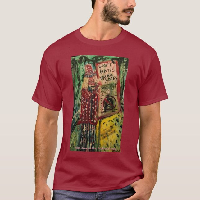 Camiseta Proibição do Dread (Frente)