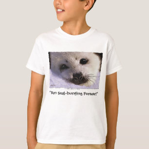 Camiseta "PROIBIÇÃO SEAL-HUNTING PARA SEMPRE!" Hoodie do