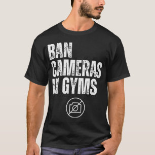 Camiseta Proibir Câmeras Em