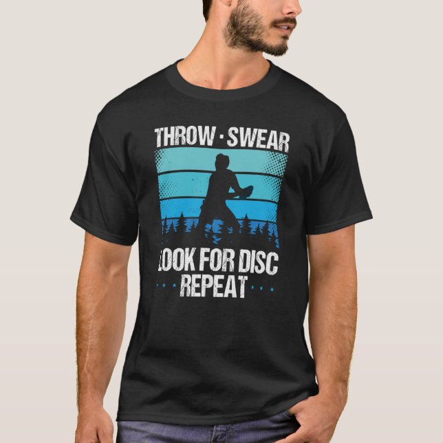 Camiseta Projeção de impressão em segundo plano ou Procure  (Frente)