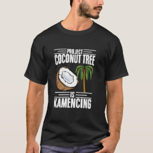 Camiseta Project Coconut Tree É Kamenching Kamala Harris Co