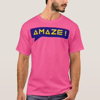 Camiseta Project Hail Mary - Amaze (Amarelo A Azul)