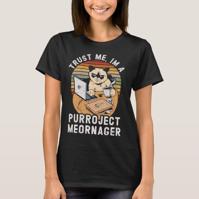 Camiseta Project Management Job Occupation Project Manager  (Frente)