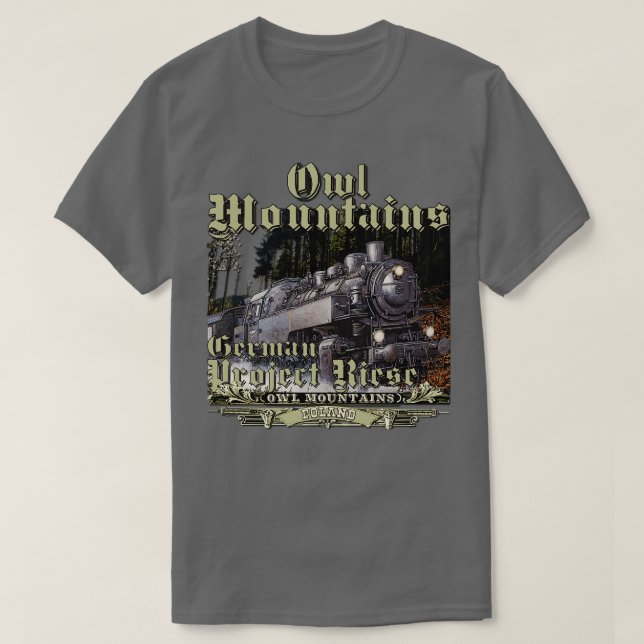 Camiseta Project Rise Owl Mountain Polônia (Frente do Design)