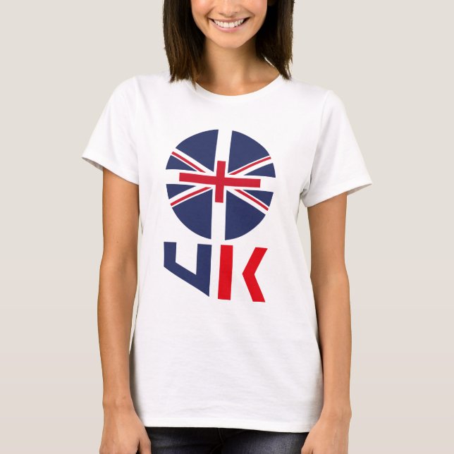CAMISETA PROJECTED FLAG UK / ENGLAND BY MASANSER (Frente)