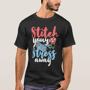 Camiseta Projetando Para Mulheres Que Despejam O Seamstress