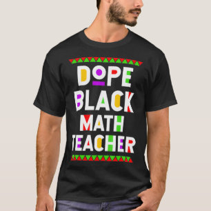 Camiseta Projeto Afro-Americano de Professores de Matemátic