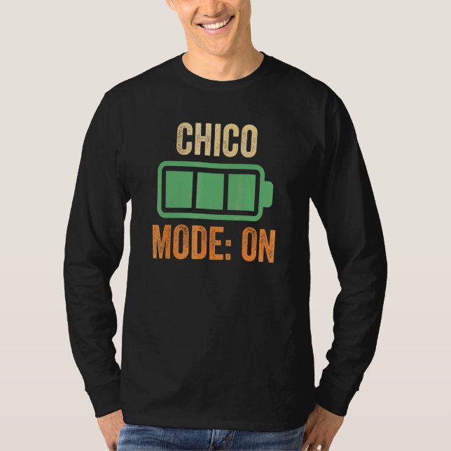 Camiseta Projeto Chico Mode em Bateria (Frente)