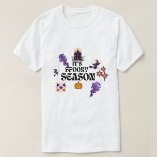 Camiseta Projeto de Casa Assombrada Roxa Assustadora de Hal