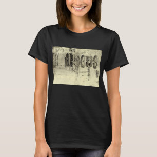 Camiseta Projeto de Engenharia de uma Roda por Leonardo da 