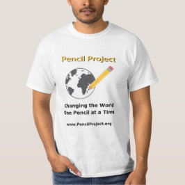 Camiseta Projeto do lápis - lápis para miúdos em África