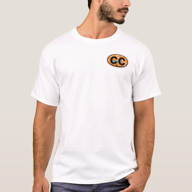 Camiseta Projeto oval de Cape Cod (Frente)