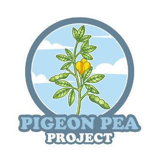 Camiseta Projeto Pigeon Pea: Logotipo do Ombro