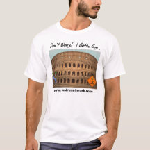 Projeto que de Colosseum eu obtive ao t-shirt da
