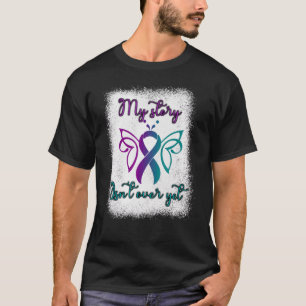 Camiseta Projeto Semicolon Depressão Borboleta Sensibilizaç