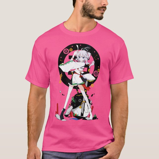Camiseta Projeto Touhou - Mononobe No Futo (Frente)