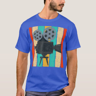 Camiseta Projetor de filmes retrorreflectores da Câmara de