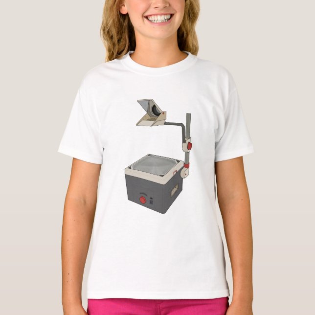 Camiseta Projetor de Sobrecarga OHP 80s 90s (Frente)
