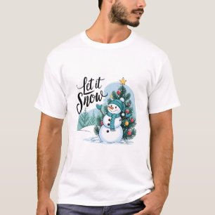 Camiseta Projetos aconchegantes de inverno para tempos fest
