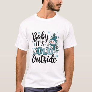 Camiseta Projetos aconchegantes de inverno para tempos fest