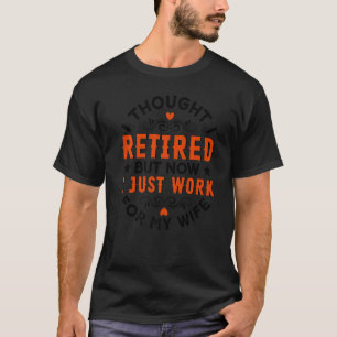 Camiseta Projetos de Aposentadoria Homens Pai Festa de Solt