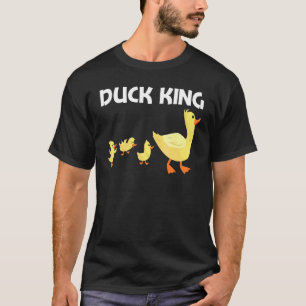 Camiseta Projetos De Pato Para Homens Pai Fazenda Patinho D