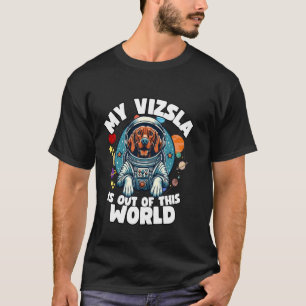 Camiseta Projetos Divertidos de Vizsla Amante de Vizsla