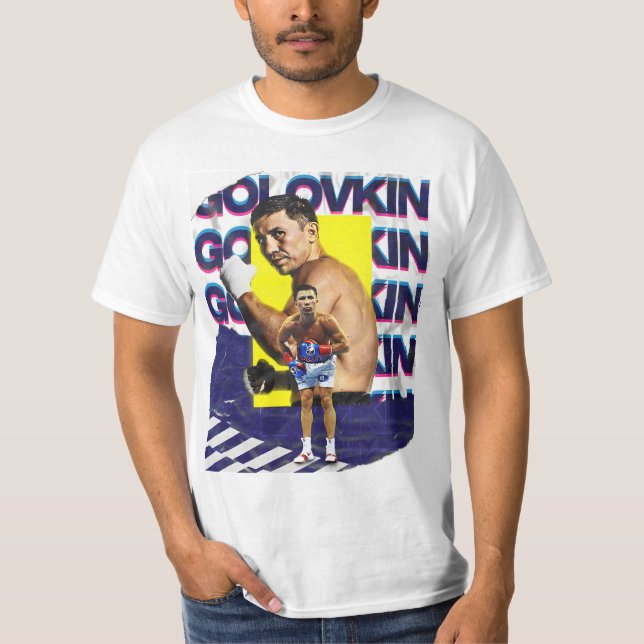 Camiseta Projetos Gennady Golovkin (Frente)