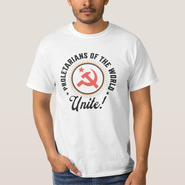 Camiseta Proletarians of the World Unite! (Frente)
