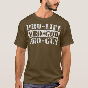Camiseta ProLife ProGun ProGod