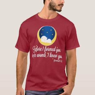 Camiseta Prolongamento do ProLife Jeremiah 15 antes de eu t
