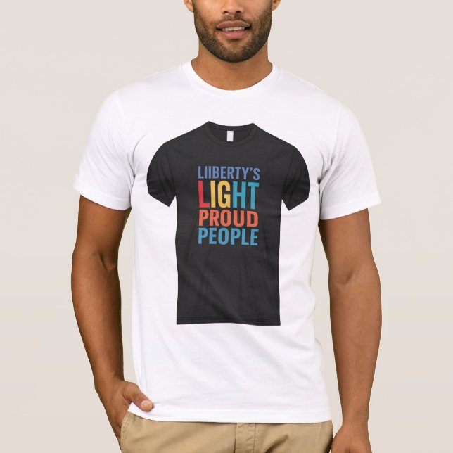 Camiseta Promessa de Pessoas Orgulhosas da Liberdade (Frente)