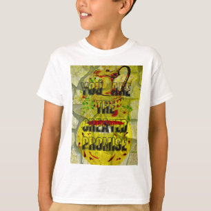 Camiseta Promessa do ouro: O Script do Ouro do Destino