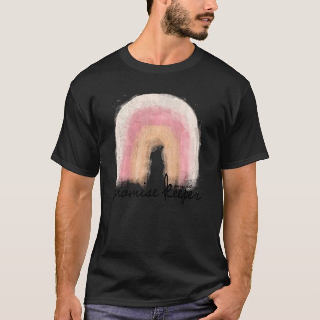Camiseta Promessa Guardiã Gênesis 913 Arco-Íris Promessa C (Frente)