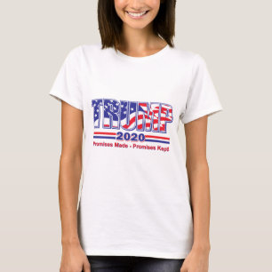 Camiseta Promessas do trunfo 2020 feitas promessas mantidas