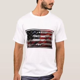 Camiseta Promessas feitas de T-shirt de homens patrióticos