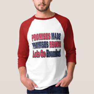 Camiseta Promessas feitas - Promessas quebradas - FJB