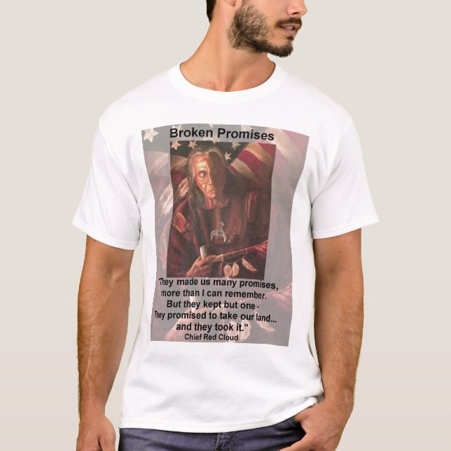 Camiseta promessas quebradas (Frente)