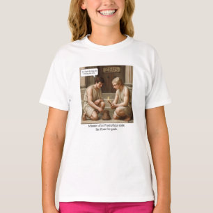 Camiseta Prometeu roubou o fogo dos deuses.