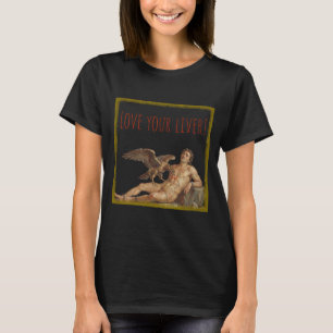 Camiseta Prometheus: Ame Seu Fígado!