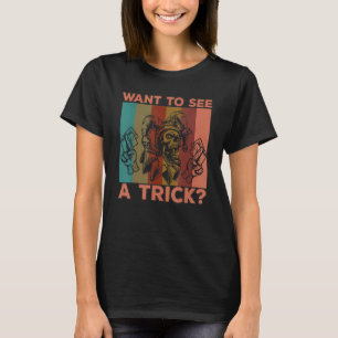 Camiseta Prometo Não Mostrar Truques De Cartão Hoje Talvez