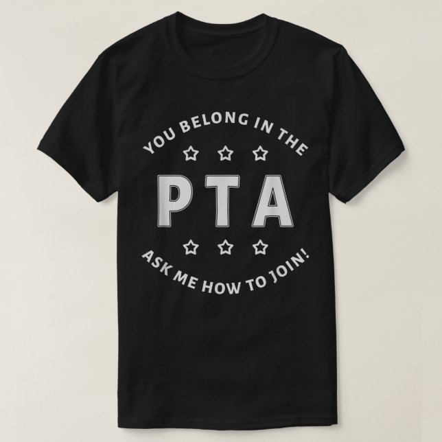 Camiseta Promoção da Associação de Professores Pais da Esco (Frente do Design)