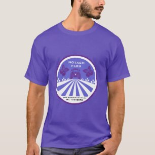 Camiseta Promoção da Fazenda de amoreira U-Pick