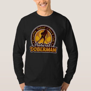Camiseta Promoção De Barras Naturais E Doberman Natural Ap