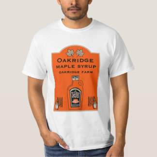 Camiseta Promoção do Festival de Xarope de Bordo