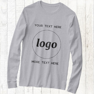 Camiseta Promoção Empresarial Simples com Logotipo e Texto