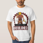 Camiseta Promocional de Construção Russo<br><div class="desc">O T-Shirt Promocional de Construção da Construtora Russa é a forma perfeita de promover a sua empresa com estilo e confiança. Mostre o logotipo animado com um construtor, vestido com macacos, capacete de duro e cinta de ferramentas para representar orgulhosamente seus 25 anos de experiência. Ele também apresenta a palavra...</div>