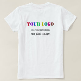 Camiseta Promocional de logotipo personalizado para empresa